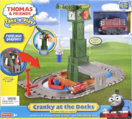 Thomas Take N Play - Cranky at the Docks